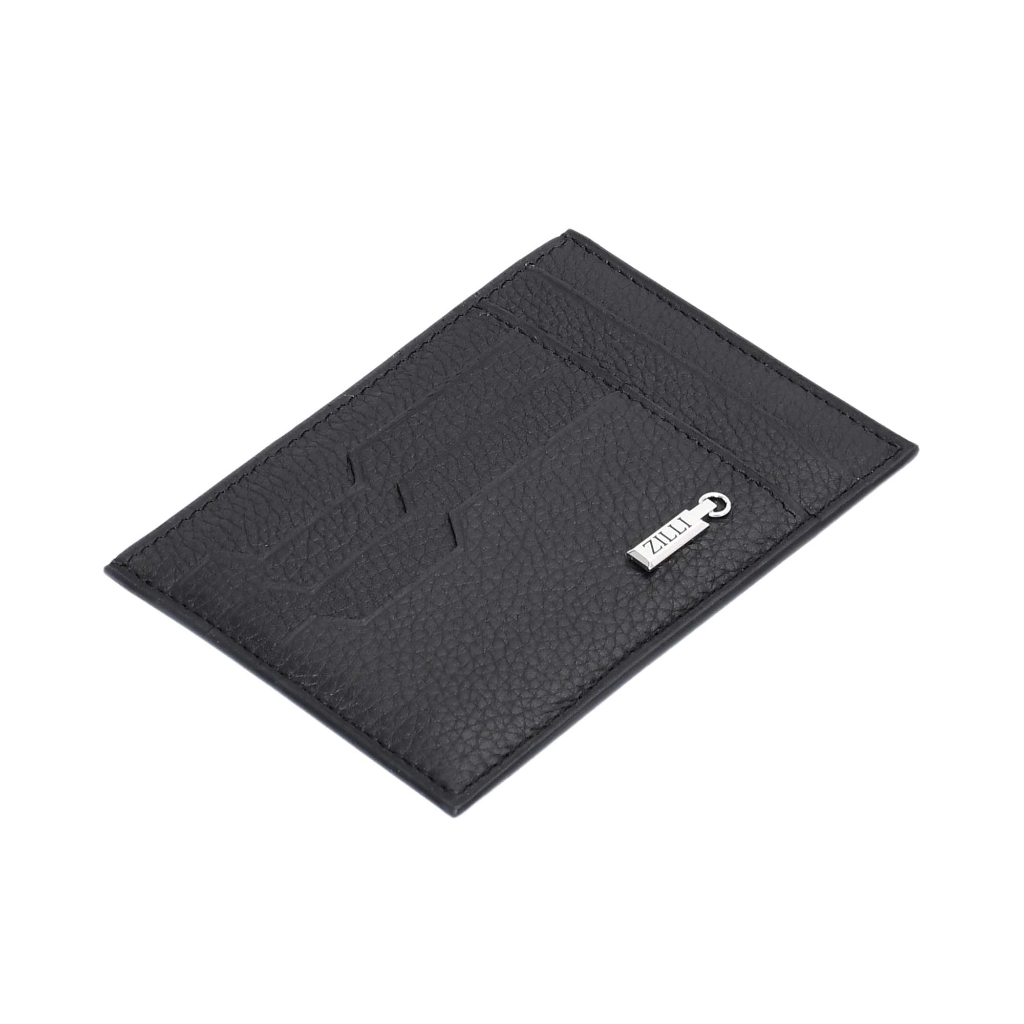 Zilli Men's Black Leather Card Holder | All Bags | GCC | Men | Men Wallet | Mens | Wallets & Card Holder Zilli Men's Black Leather Card Holder | All Bags | GCC | Men | Men Wallet | Mens | Wallets & Card Holder
