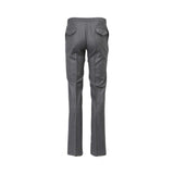 Zilli Men's Light Charcoal Wool Blend Trouser