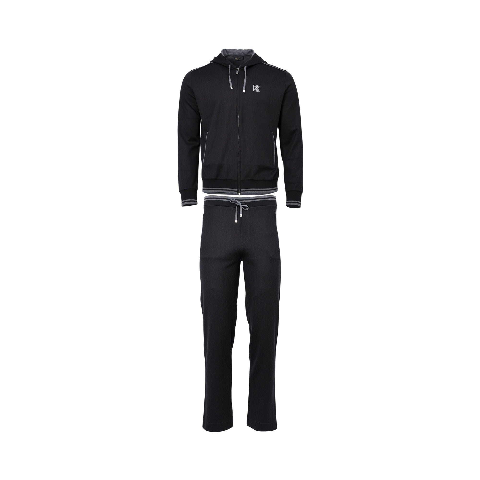 Zilli Men's Black Jogging Suit | All Clothing | GCC | Men | Mens | Mens Fashion | Sportswear Zilli Men's Black Jogging Suit | All Clothing | GCC | Men | Mens | Mens Fashion | Sportswear