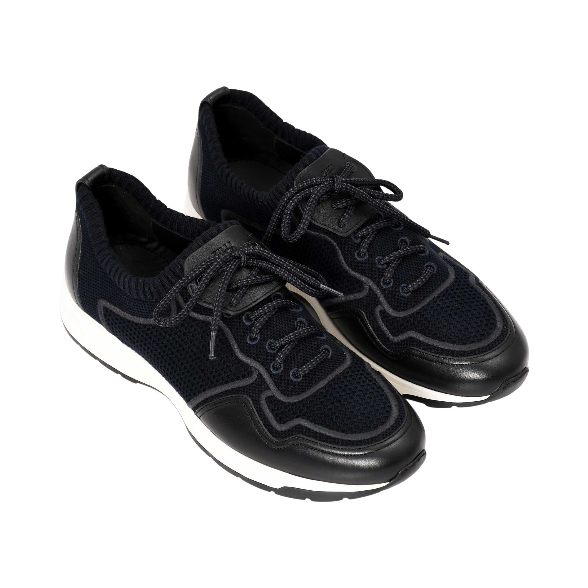 Zilli Men's Knit and Leather Sneaker | All Shoes | GCC | Men | Men Sneaker | Mens | Mens Fashion | Sneakers Zilli Men's Knit and Leather Sneaker | All Shoes | GCC | Men | Men Sneaker | Mens | Mens Fashion | Sneakers