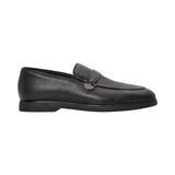Zilli Men's Black Leather Penny Loafer