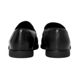 Zilli Men's Black Leather Penny Loafer
