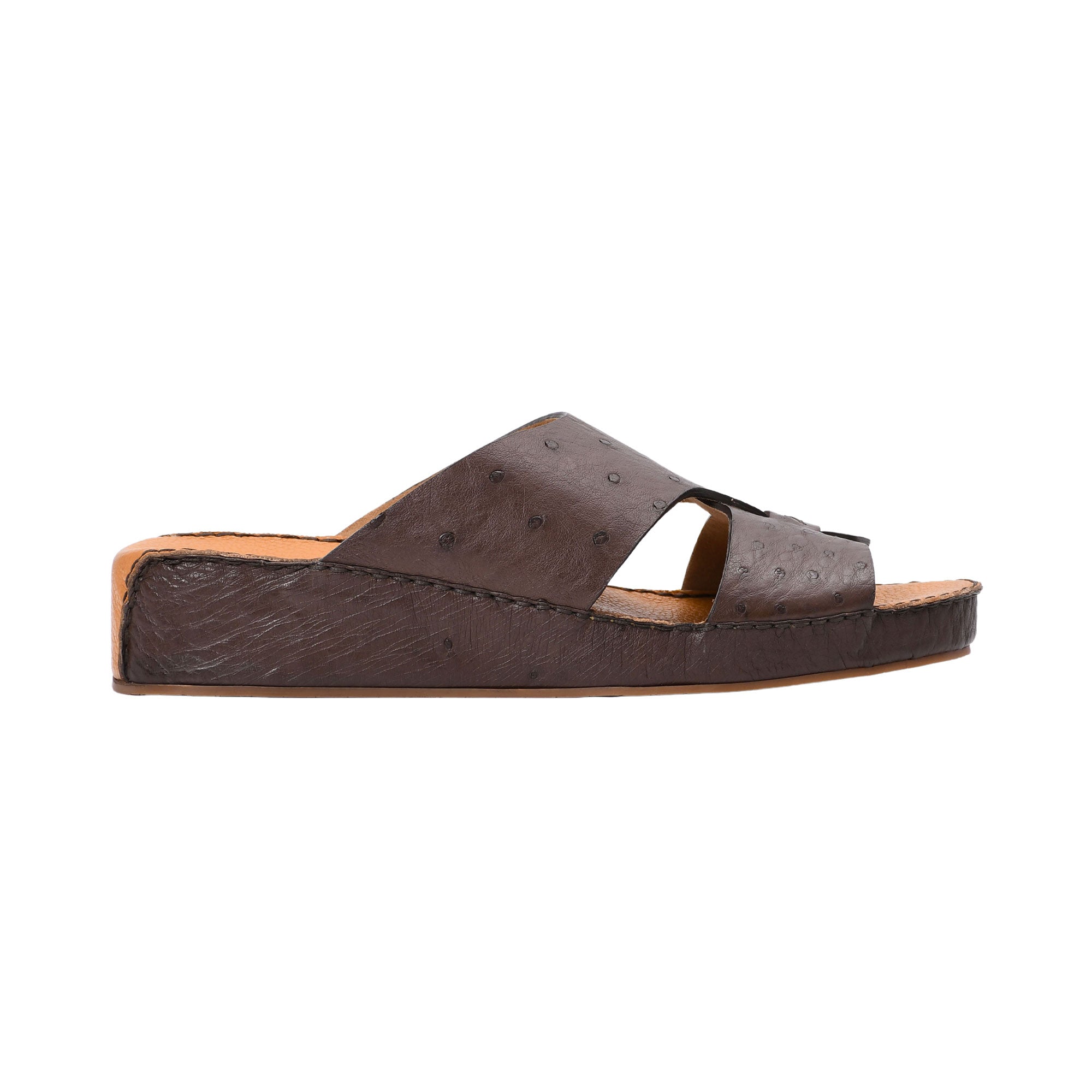 Zilli Men's Dark Brown Leather Sandal | All Shoes | GCC | Men | Mens | Mens Fashion | Traditional Footwear Zilli Men's Dark Brown Leather Sandal | All Shoes | GCC | Men | Mens | Mens Fashion | Traditional Footwear