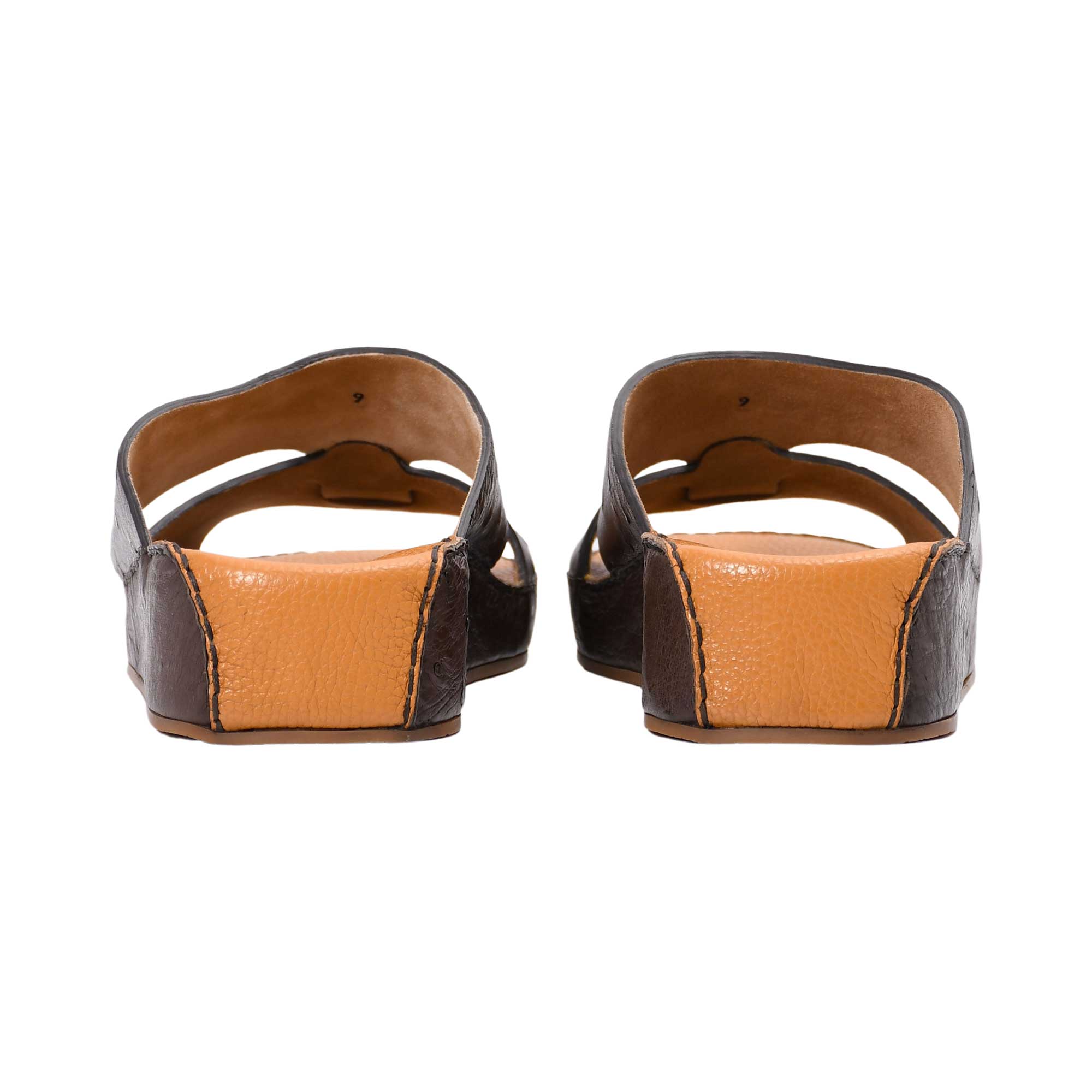 Zilli Men's Dark Brown Leather Sandal | All Shoes | GCC | Men | Mens | Mens Fashion | Traditional Footwear Zilli Men's Dark Brown Leather Sandal | All Shoes | GCC | Men | Mens | Mens Fashion | Traditional Footwear