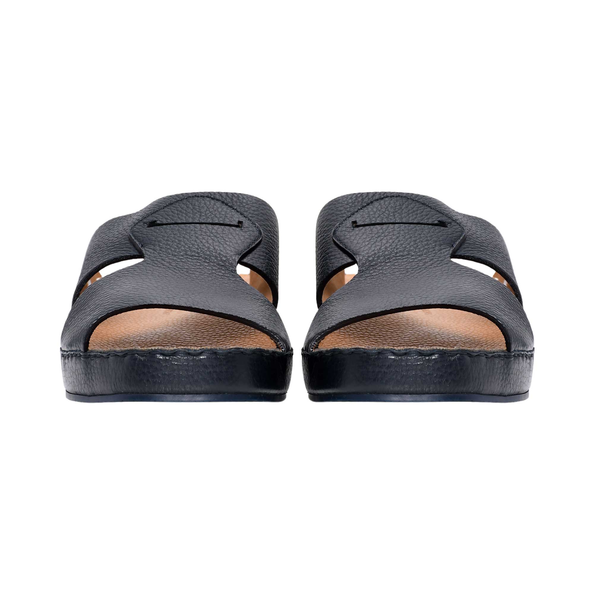 Zilli Men's Dark Navy Leather Sandal | All Shoes | GCC | Men | Mens | Mens Fashion | Traditional Footwear Zilli Men's Dark Navy Leather Sandal | All Shoes | GCC | Men | Mens | Mens Fashion | Traditional Footwear