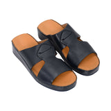Zilli Men's Dark Navy Leather Sandal
