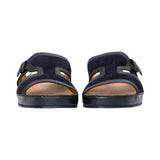 Zilli Men's Dark Navy Leather Sandal