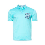 Zilli Men's Baby Green Polo T-Shirt