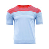 Zilli Men's Blue & Red T-shirt - Blue Salon