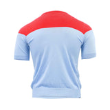 Zilli Men's Blue & Red T-shirt - Blue Salon