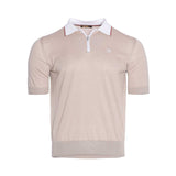 Zilli Men's Polo T-shirt With Zip