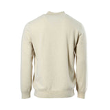 Zilli Men's Knitwear with brown leather zip