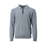 Zilli Men's Wool and Cashmere Polo Cardigan