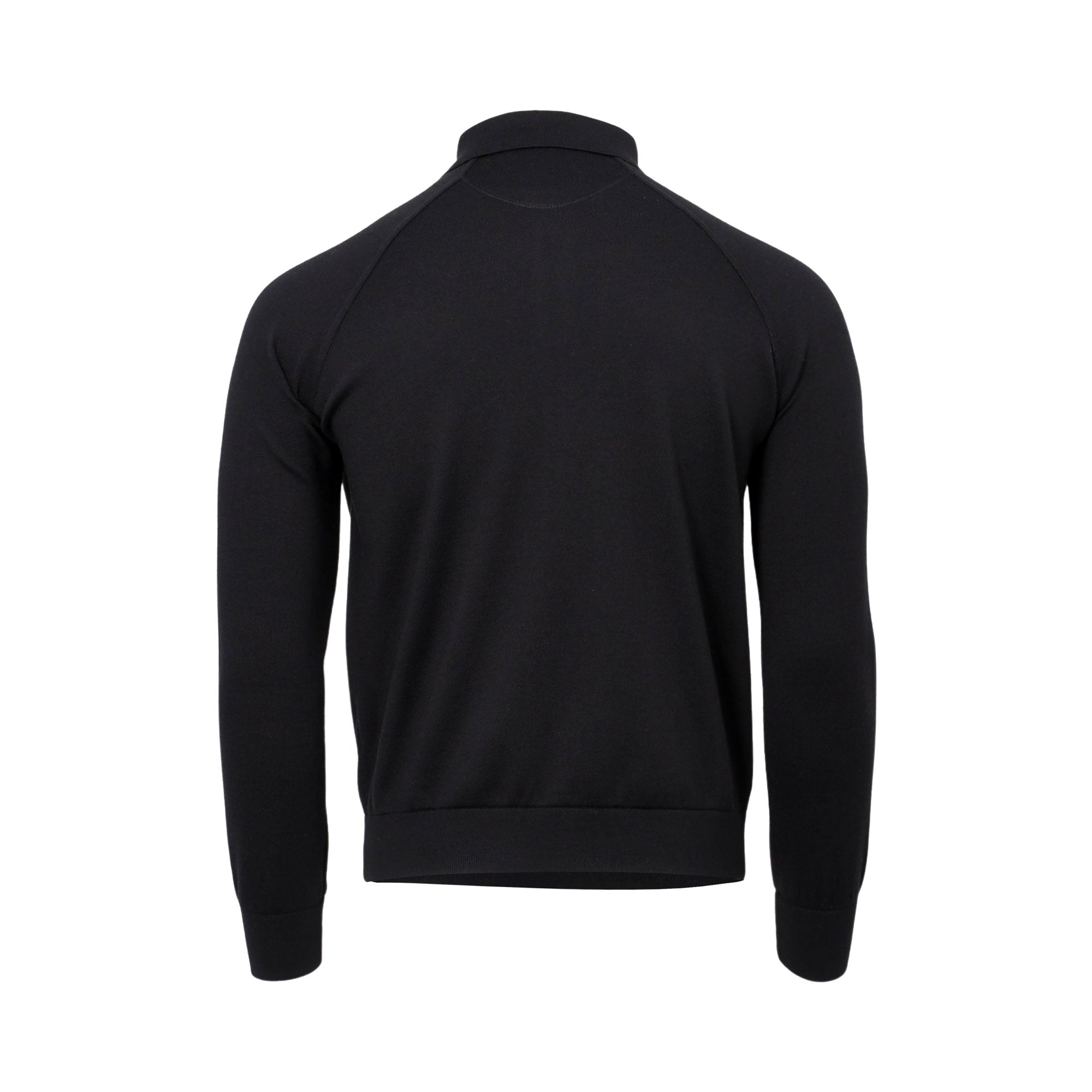 Zilli Men's Black Wool Half-Zip Polo Sweater | All Clothing | GCC | Men | Mens | Mens Fashion | Sweaters and Cardigans Zilli Men's Black Wool Half-Zip Polo Sweater | All Clothing | GCC | Men | Mens | Mens Fashion | Sweaters and Cardigans