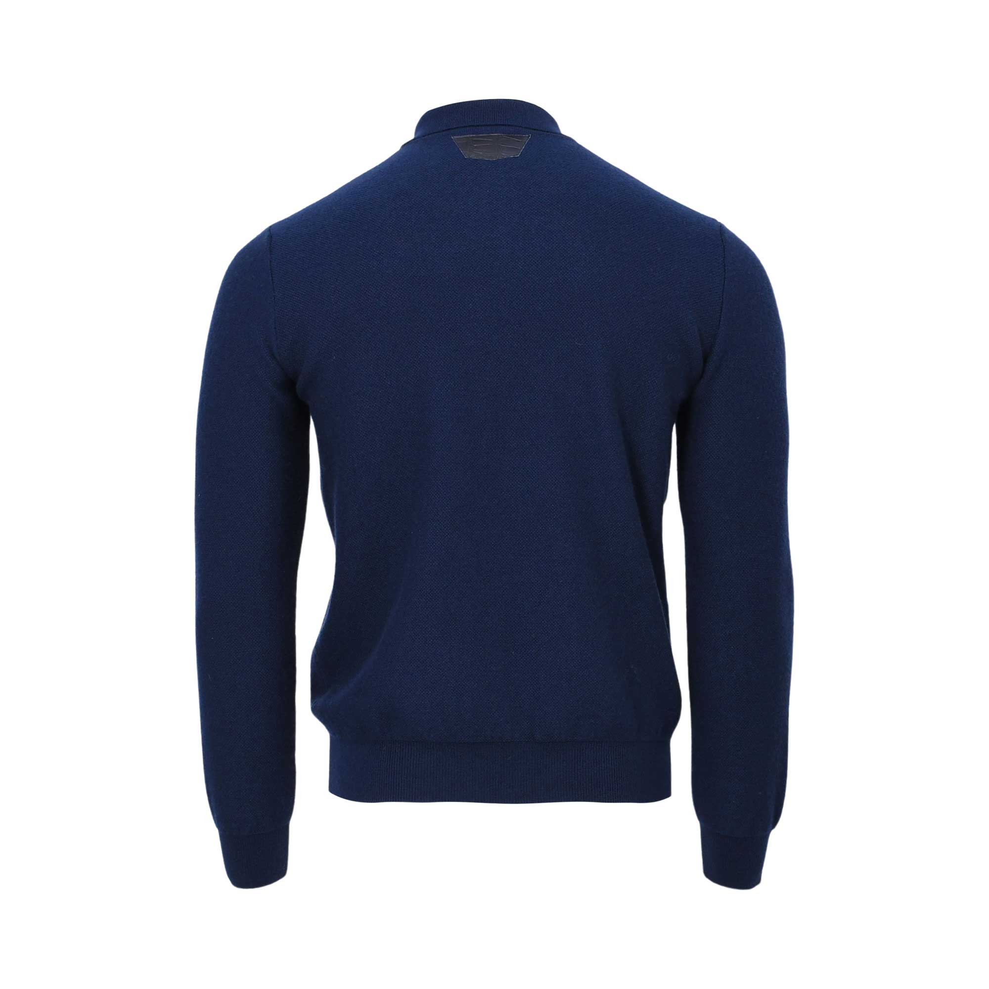 Zilli Men's Dark Navy Wool Half-Zip Polo Sweater | All Clothing | GCC | Men | Mens | Mens Fashion | Sweaters and Cardigans Zilli Men's Dark Navy Wool Half-Zip Polo Sweater | All Clothing | GCC | Men | Mens | Mens Fashion | Sweaters and Cardigans