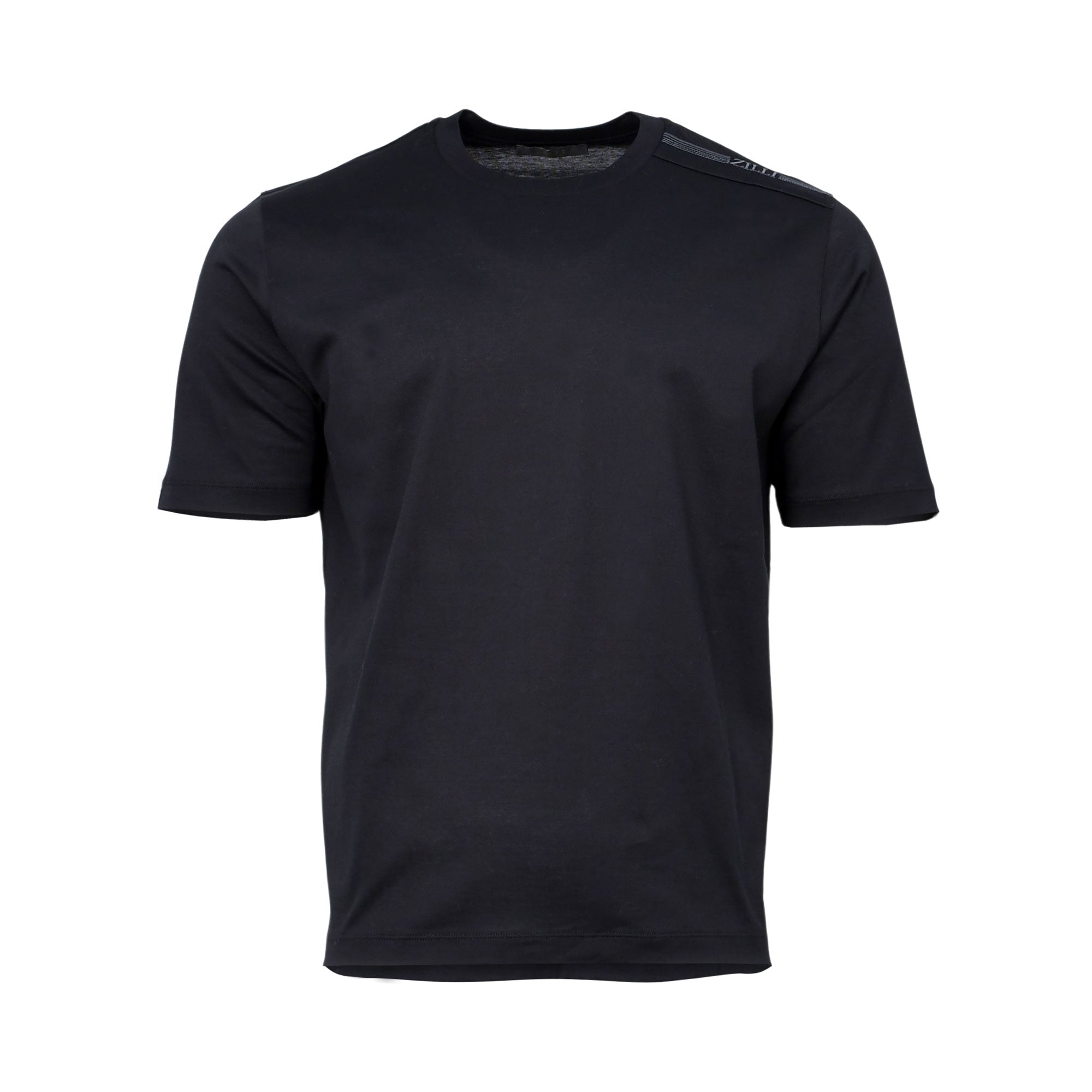 Zilli Men's Crew Neck T-Shirt with Shoulder Detail | All Clothing | GCC | Men | Mens | Mens Fashion | Tops & T-Shirts Zilli Men's Crew Neck T-Shirt with Shoulder Detail | All Clothing | GCC | Men | Mens | Mens Fashion | Tops & T-Shirts