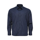 Zilli Men's Solid Blue Dress Shirt