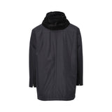 Zilli Men's Black Lightweight Hooded Jacket
