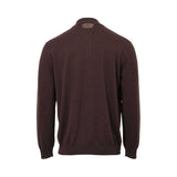 Zilli Men's Cashmere Half-Zip Mock Neck Sweater