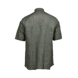 Zilli Men's Deep Military Short Sleeve Shirt