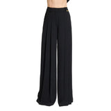 Zuhair Murad Women's Pleated Wide-Leg Cady Trouser
