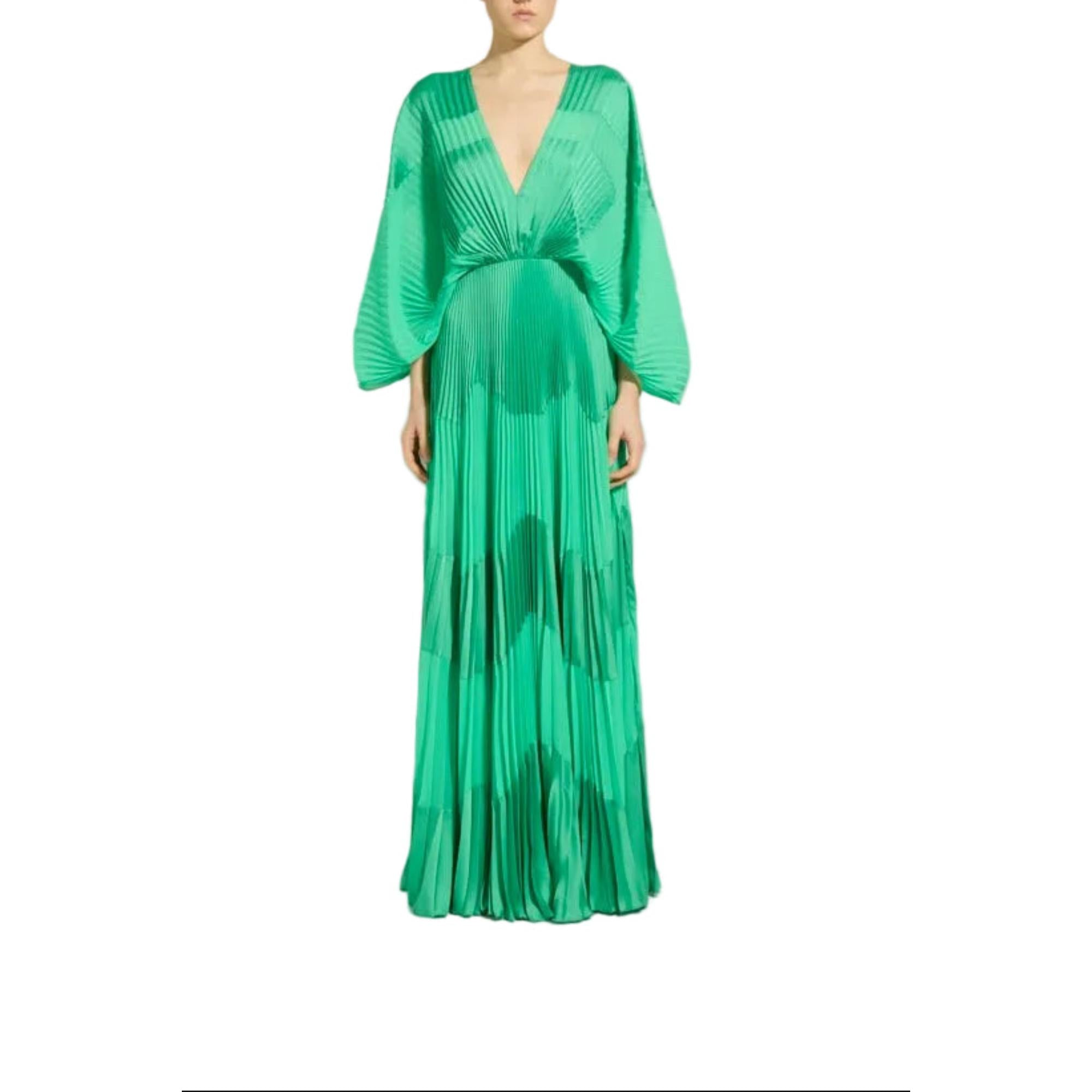 Zuhair Murad Women's Plissé Pleated Maxi Gown