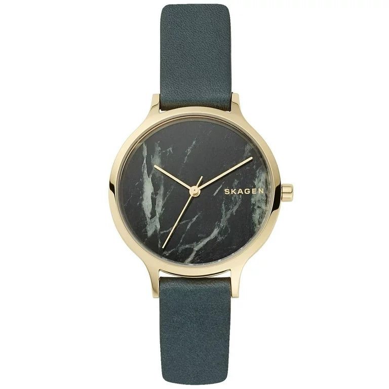 Skagen Anita Ladies Quartz Green Dial Green Leather Watch | Fashion Watches | GCC | Watch | Watches | Women | Womens | Womens Watches Skagen Anita Ladies Quartz Green Dial Green Leather Watch | Fashion Watches | GCC | Watch | Watches | Women | Womens | Womens Watches