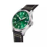 Festina  F20151/2 Gents Automatic Green Dial Black Leather Strap Watch