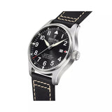 Festina F20151/4 Gents Automatic Black Dial Black Leather Strap Watch