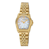 Aigner Verona Ladies MOP Dial Gold Plated Watch