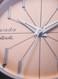 Nivada Grenchen Antarctic Spider Salmon Men's Automatic Watch