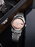 Nivada Grenchen Antarctic Spider Salmon Men's Automatic Watch