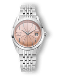 Nivada Grenchen Antarctic Spider Salmon Men's Automatic Watch