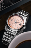 Nivada Grenchen Antarctic Spider Salmon Men's Automatic Watch