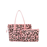 MCM Women's Aren Shopper in Leopard Visetos