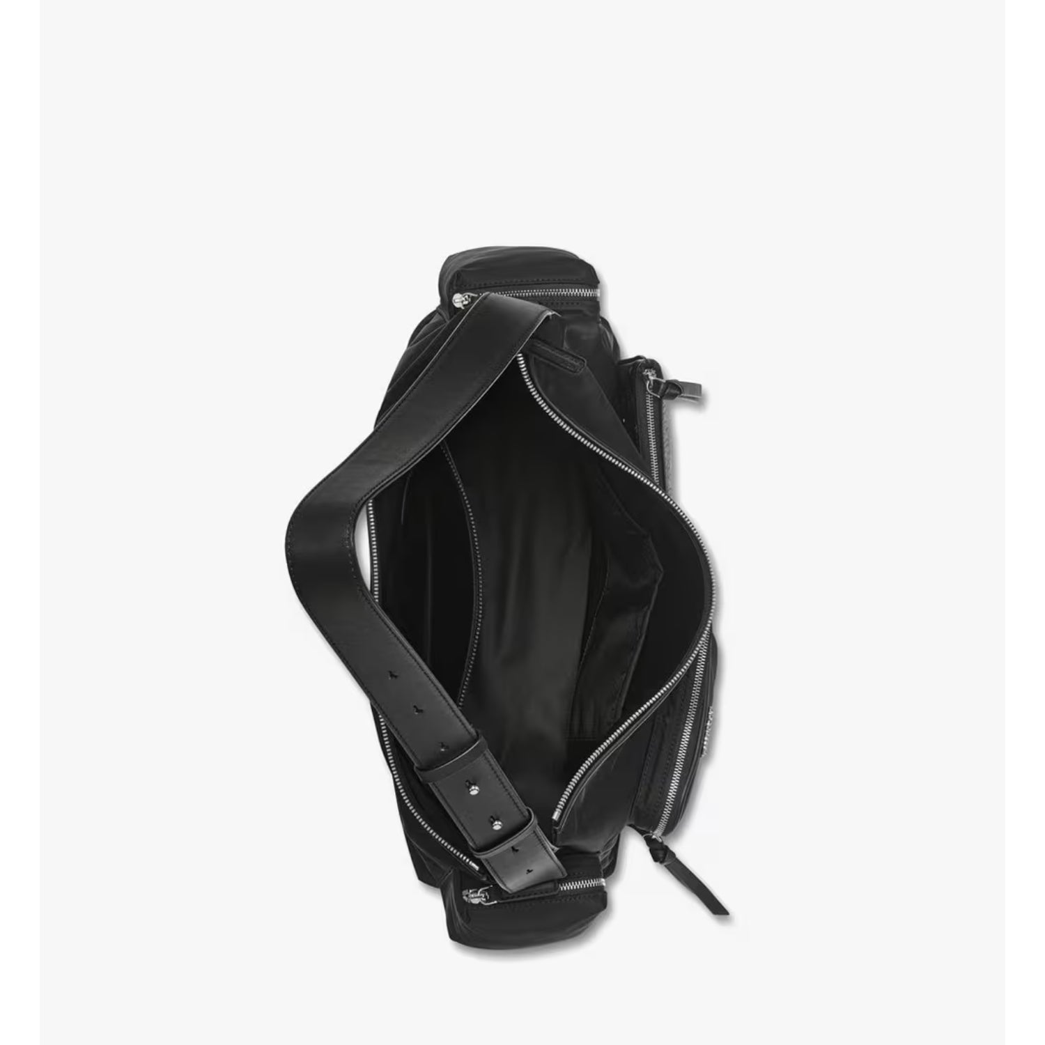 MCM Women's Aren Zip Hobo in ECONYL and Monogram Print Leather | Bag | Bags | Shoulder Bag | Women | Women All Bags | Womens MCM Women's Aren Zip Hobo in ECONYL and Monogram Print Leather | Bag | Bags | Shoulder Bag | Women | Women All Bags | Womens