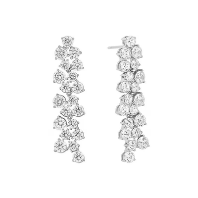 Shashi Aspen Drop Earring Silver