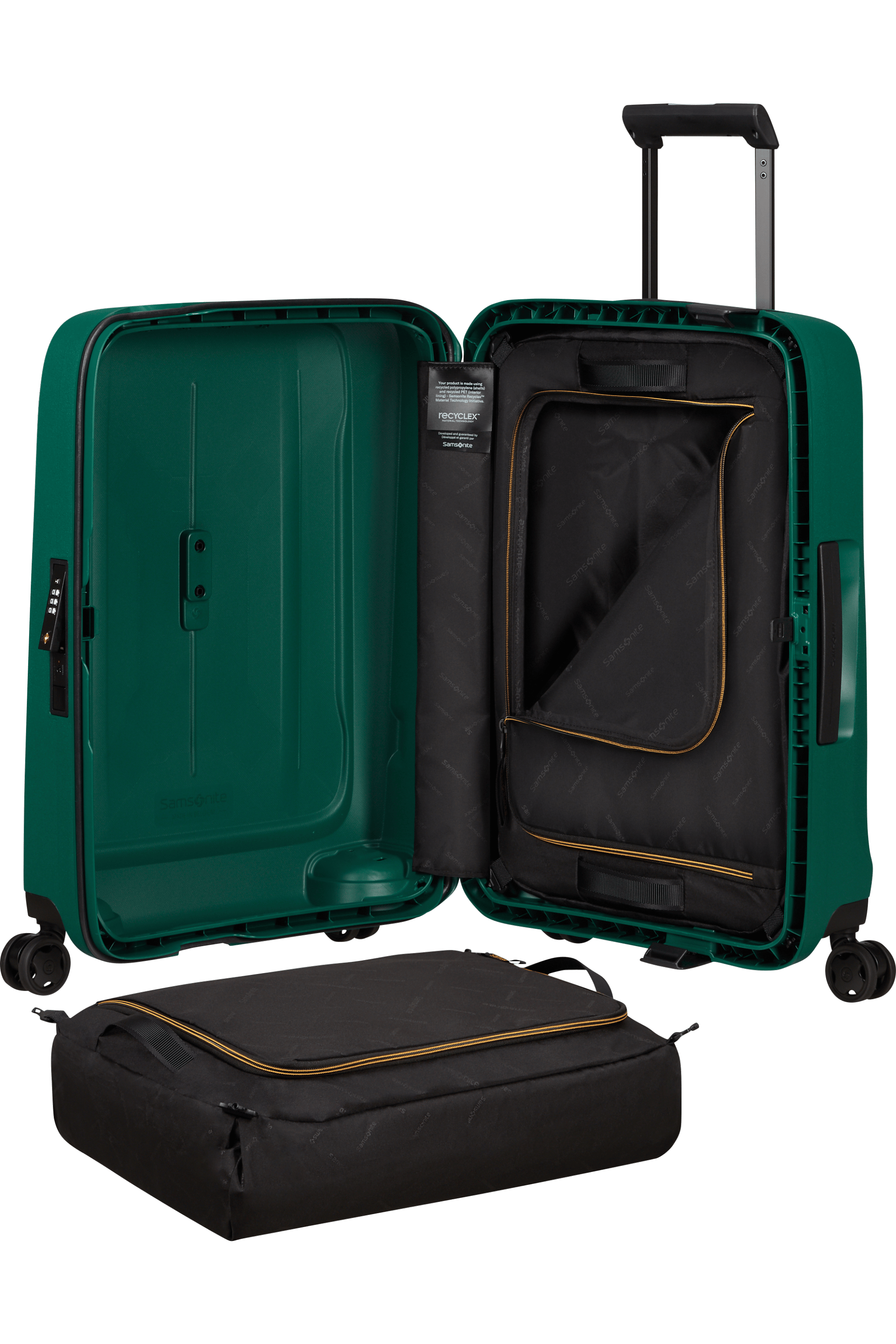Samsonite Essens Alpine Green Spinner Luggage