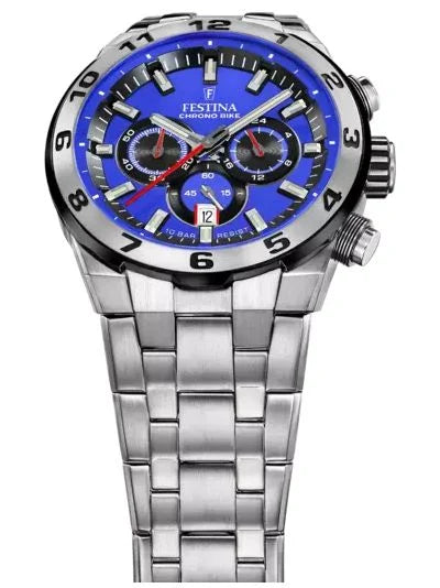 Festina Chrono Bike Blue Dial Stainless Steel Bracelet | Fashion Watches | GCC | Men | Mens | Mens Watches | Watch | Watches Festina Chrono Bike Blue Dial Stainless Steel Bracelet | Fashion Watches | GCC | Men | Mens | Mens Watches | Watch | Watches