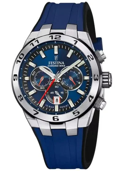 Festina Chrono Bike Gents Blue Dial Blue Rubber Strap Watch | Fashion Watches | GCC | Men | Mens | Mens Watches | Watch | Watches Festina Chrono Bike Gents Blue Dial Blue Rubber Strap Watch | Fashion Watches | GCC | Men | Mens | Mens Watches | Watch | Watches