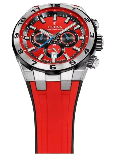 Festina Chrono Bike Gents Red Dial Red Rubber Strap Watch | Fashion Watches | GCC | Men | Mens | Mens Watches | QND 23 | Watch | Watches Festina Chrono Bike Gents Red Dial Red Rubber Strap Watch | Fashion Watches | GCC | Men | Mens | Mens Watches | QND 23 | Watch | Watches