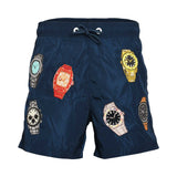 Bain de Mer Watch Collector Allover Swimwear – luxury men’s designer beachwear at Blue Salon Qatar
