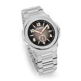 Saint Honore Bercy Gents Black Dial, Stainless Steel Quartz Watch