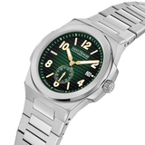 Saint Honoré Bercy Men’s 43 mm Stainless Steel Watch with Green Dial & Sub-Dial