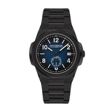 Saint Honoré Bercy Men’s 43 mm IP Gun Watch with Blue Dial & Sub-Dial