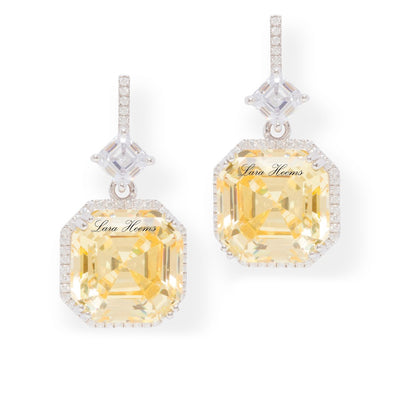 Lara Heems Bella Women's yellow Earrings One Size