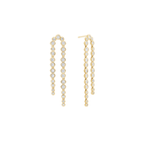 Shashi Bezel Tennis Earring Gold