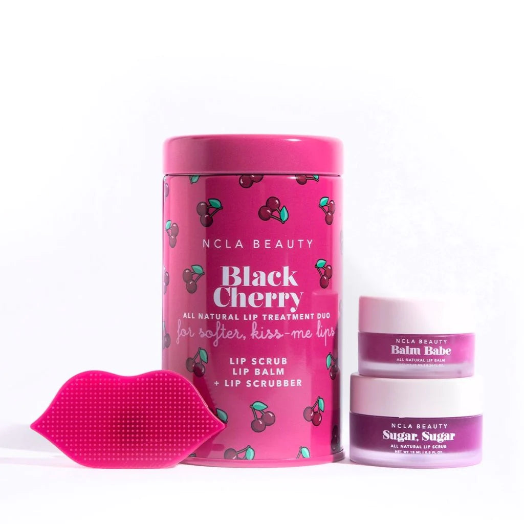 NCLA BEAUTY Black Cherry Lip Care Value Set