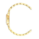 Aigner Molfetta Ladies White MOP Dial Stainless Steel Gold Plated Watch