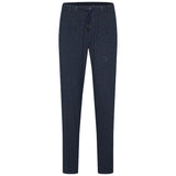 Bugatti Men's  Pleat Front Trousers in a Straight Cut